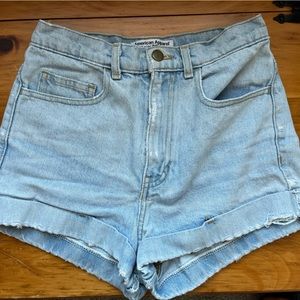 American Apparel Denim shorts